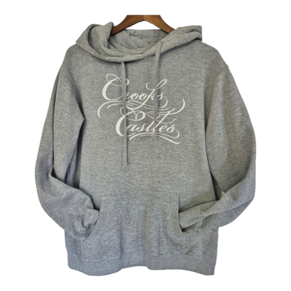 Crooks And Castles Classic Scroll Pullover Hoodie Sweatshirt Large